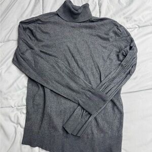 Banana Republic Charcoal Silk Cashmere Sweater